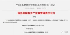 <b>蓝冠注册国资委印发试行办法 央企违规经营投资</b>